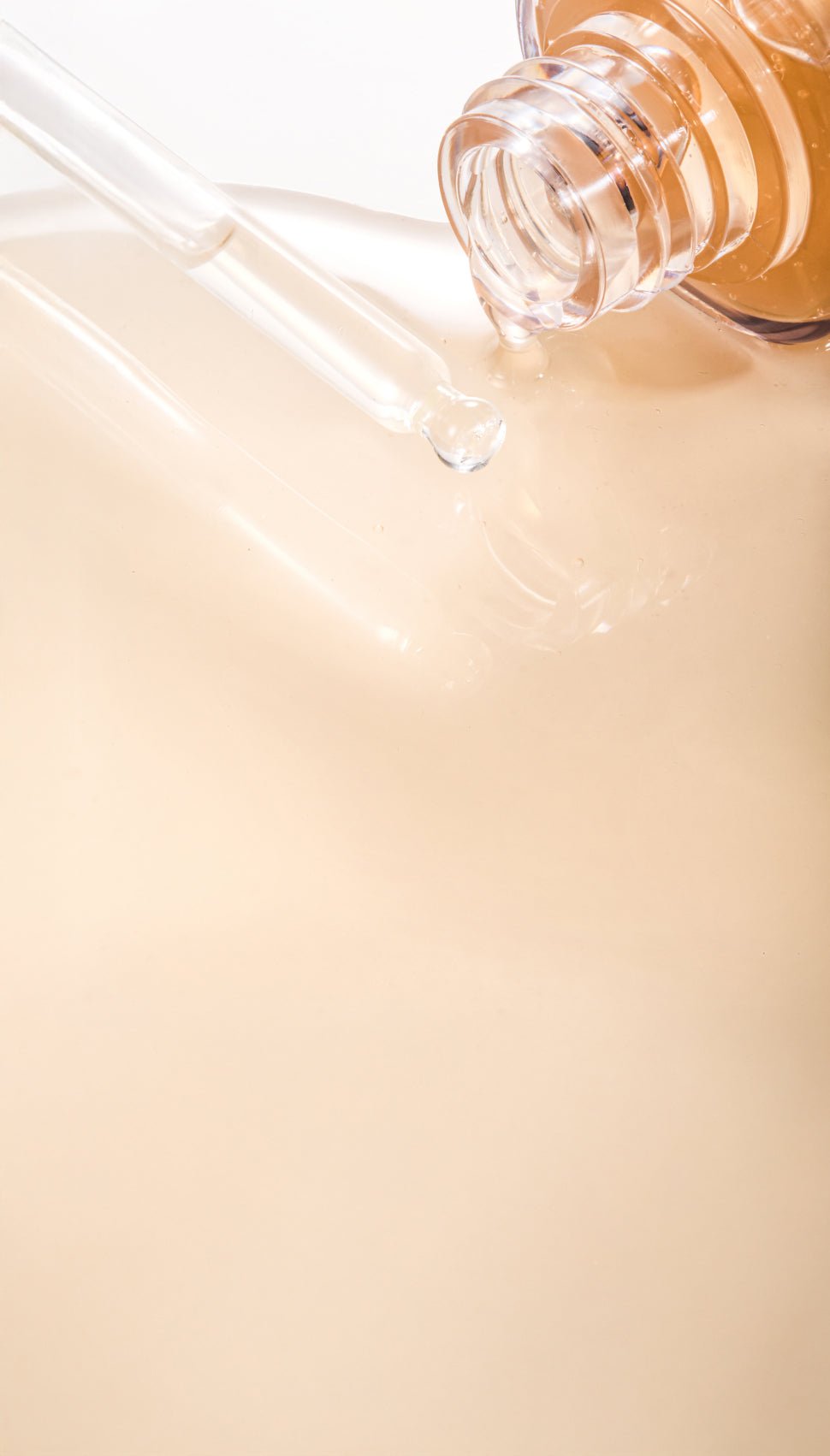 NIDA Salmon PDRN Peptide Serum bottle with glass dropper Seoulia on cream backdrop on Tampa Home & Garden Store