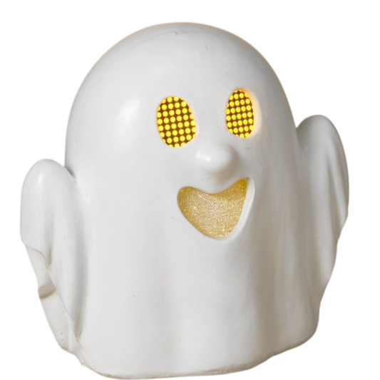 Halloween Ghost With Moving Digital Eyes