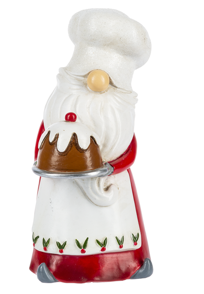 Figurines de gnomes cuisiniers -