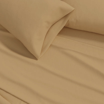 Soft and Natural Cotton Flannel Sheet Set