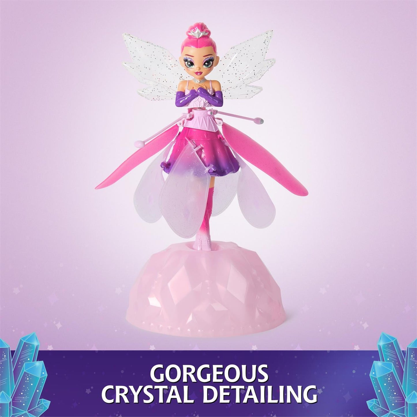 Fée volante magique Crystal Flyers aux ailes de cristal