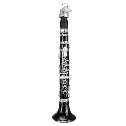 Adorno de cristal para clarinete