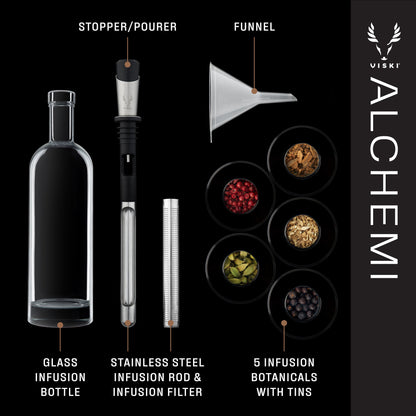 Alchemi Spirits Infusion Kit and Cocktail Tools