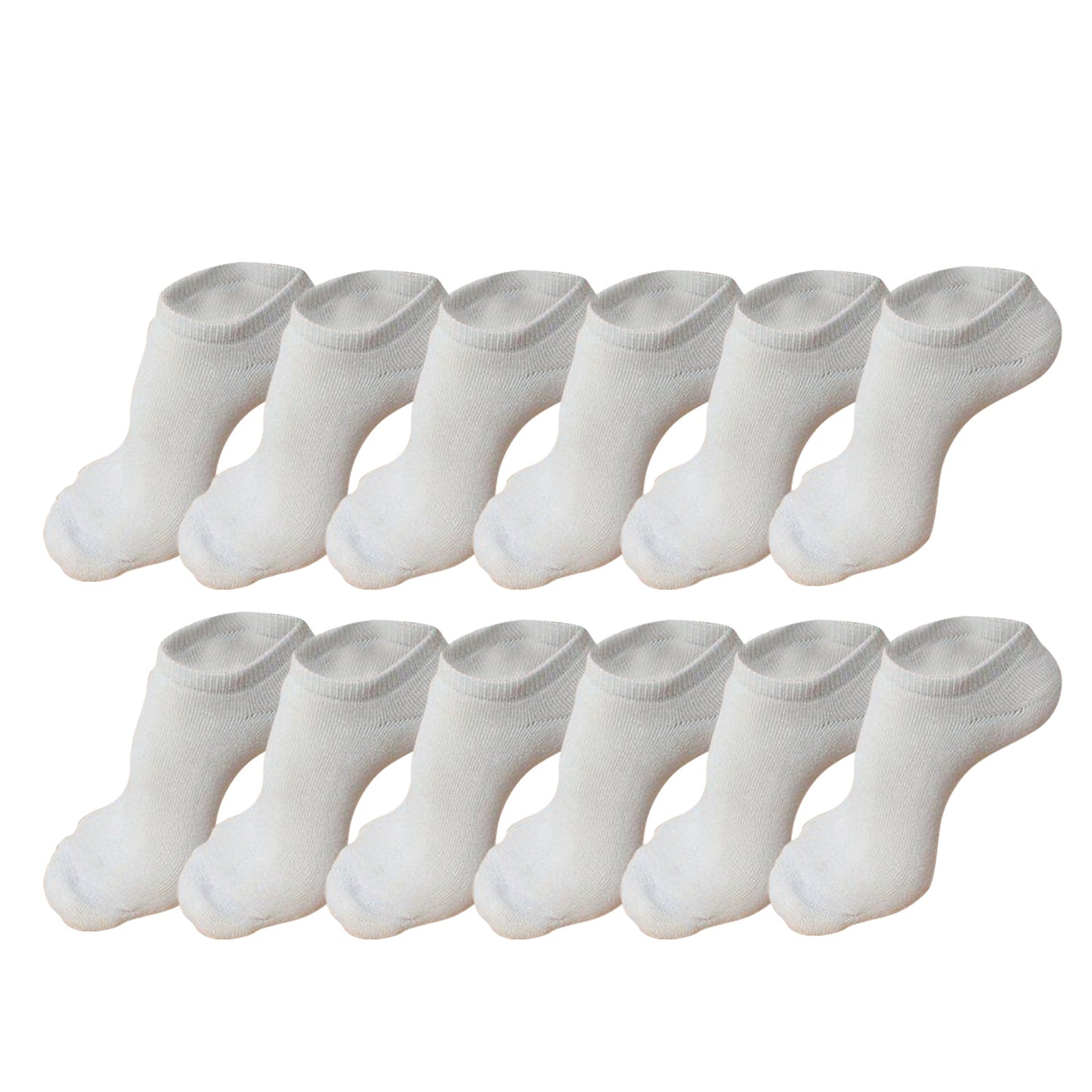 No Look Anklet Bamboo Viscose Socks Natural white by Spun Bamboo, socks set on Tampa Home & Garden Store