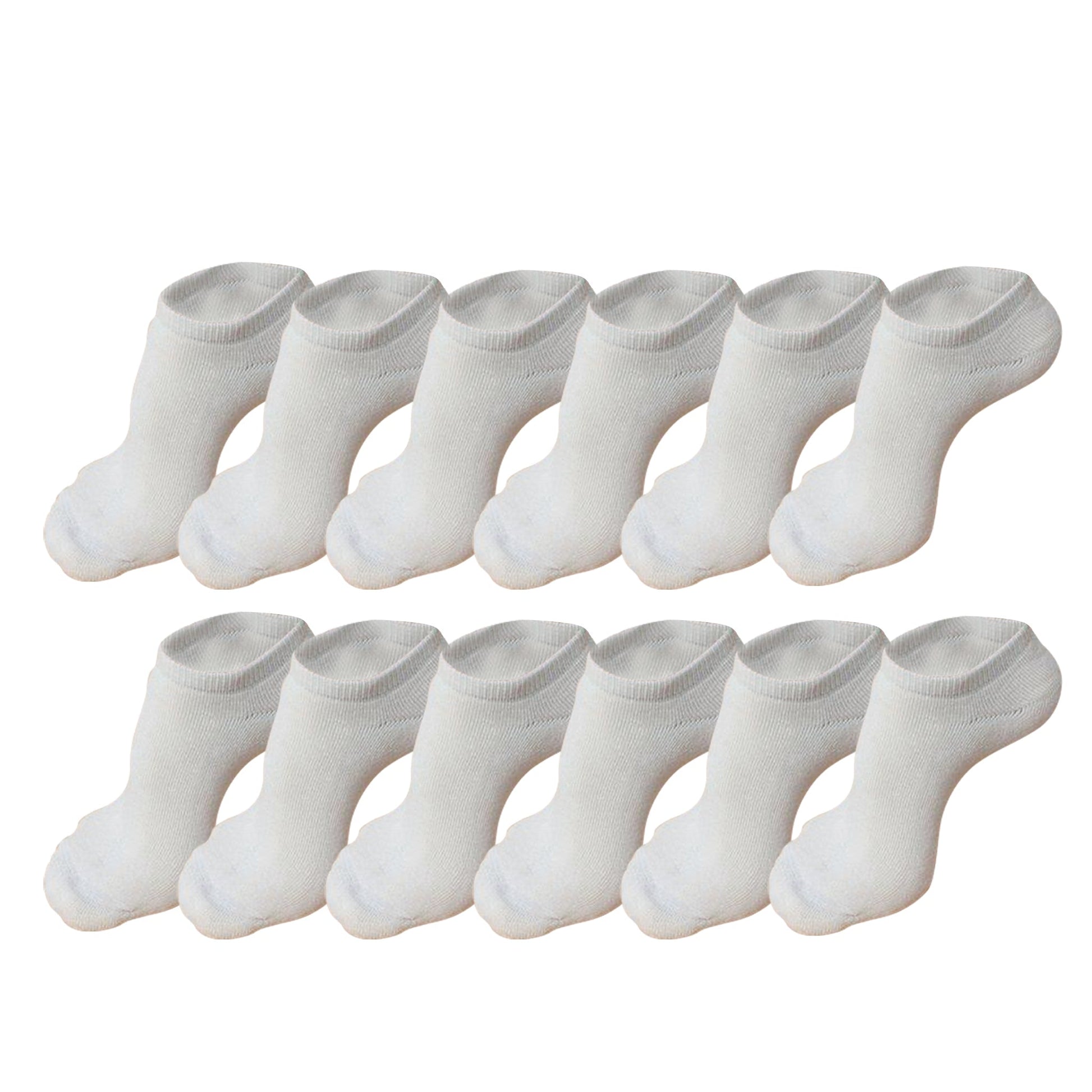 No Look Anklet Bamboo Viscose Socks Natural white by Spun Bamboo, socks set on Tampa Home & Garden Store