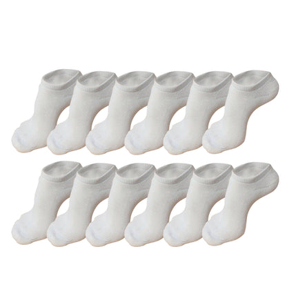 No Look Anklet Bamboo Viscose Socks Natural white by Spun Bamboo, socks set on Tampa Home & Garden Store