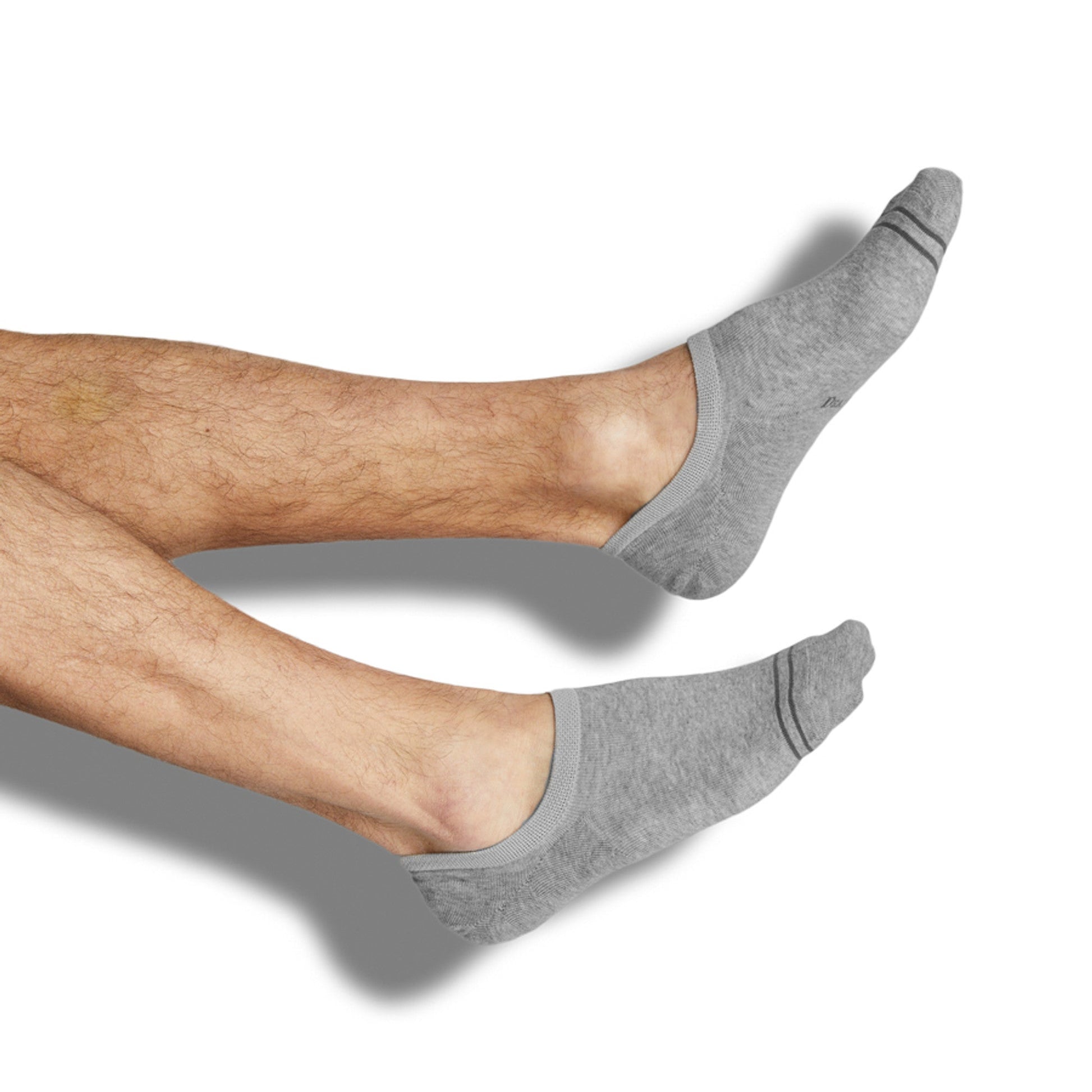 No Show Sock Bundle - 6 Pack gray DeadSoxy no-show socks on Tampa Home & Garden Store