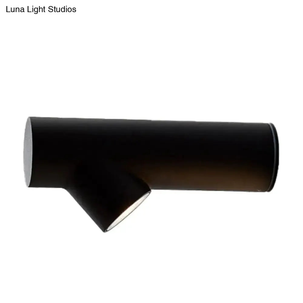 Nordic Black Adjustable Led Wall Lamp Spotlight