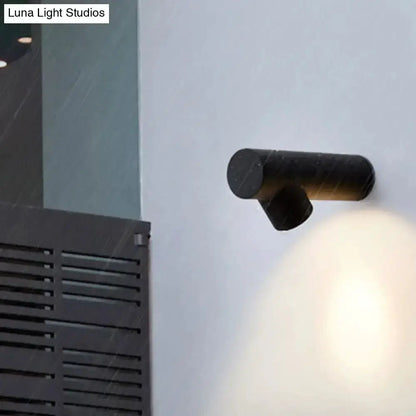 Nordic Black Adjustable Led Wall Lamp Spotlight
