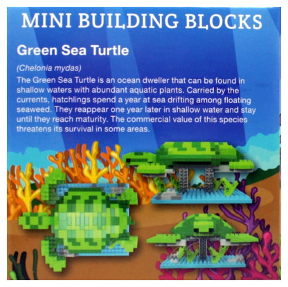 Mini blocs de construction - Tortue verte