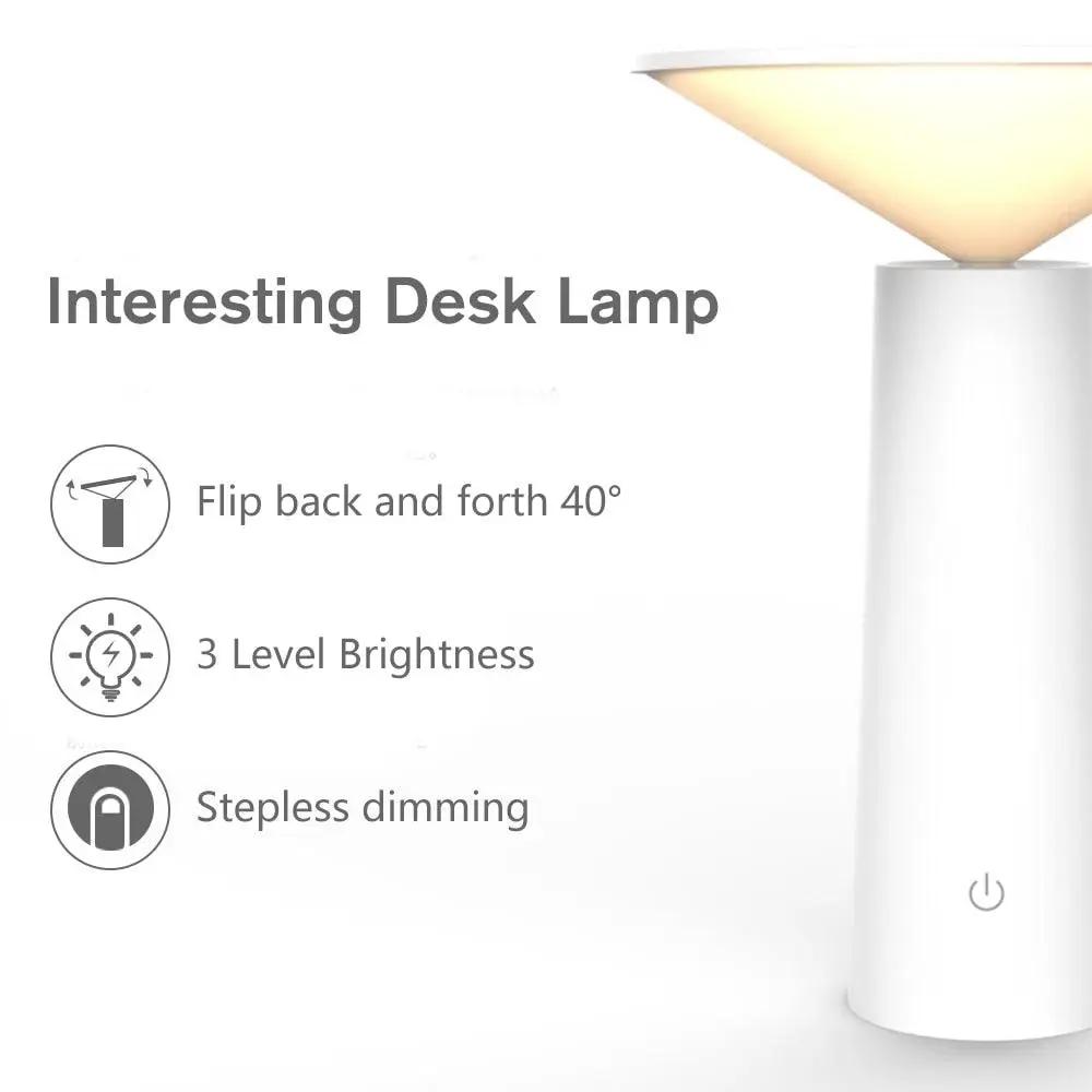 Novelty Bedroom Reading Light Desk Lamp Usb Led