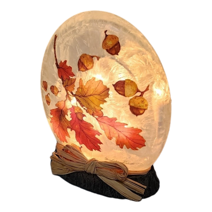 Orbe lumineux Feuilles d'automne