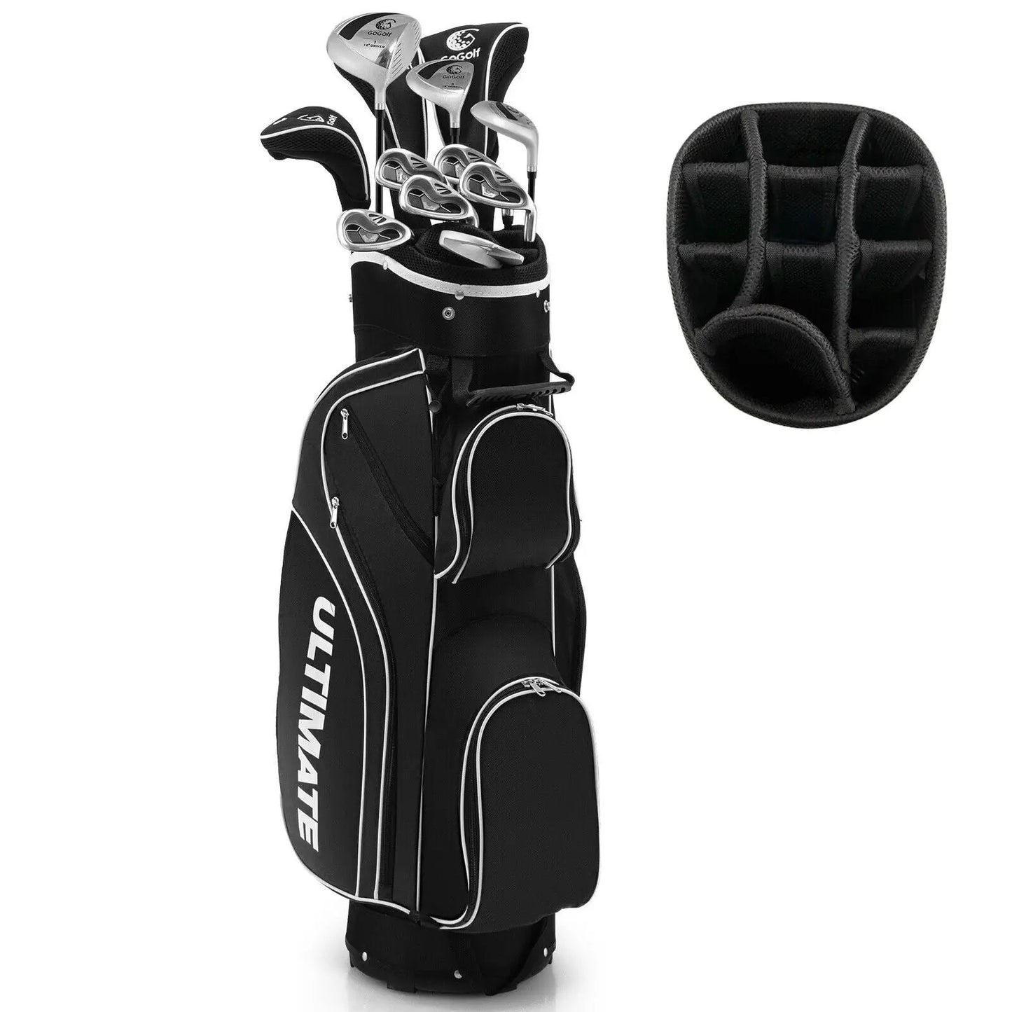 Women's Complete Golf Club Set With Stand Bag