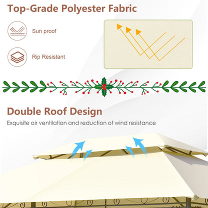 10x13 ft tent canopy shelter with removable netting sidewall, sunproof rip-resistant polyester on Tampa Home & Garden Store