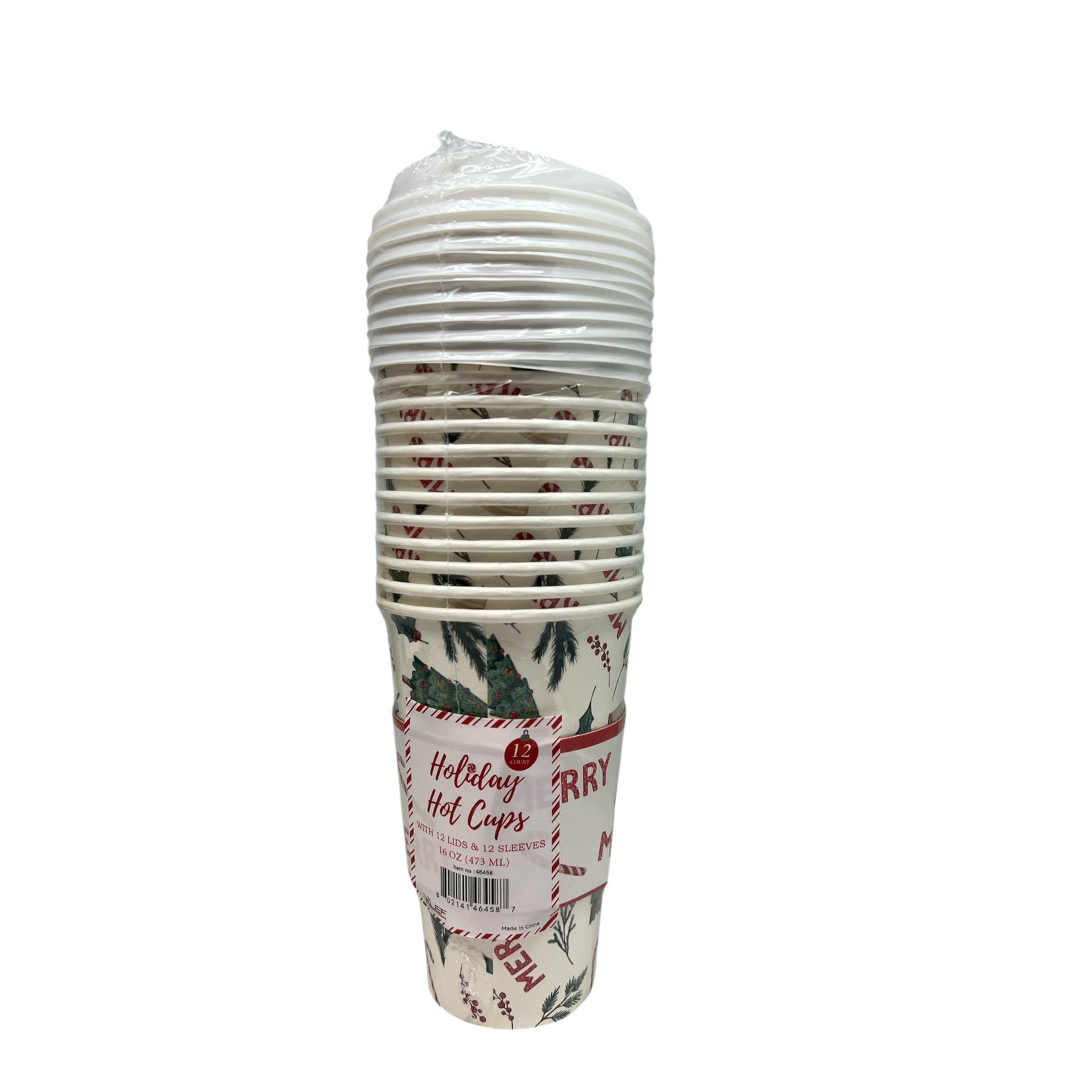 Tazas calientes navideñas - Merry Merry