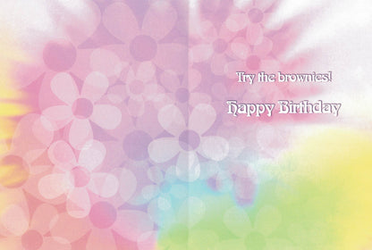Birthday Card - Try The Brownies