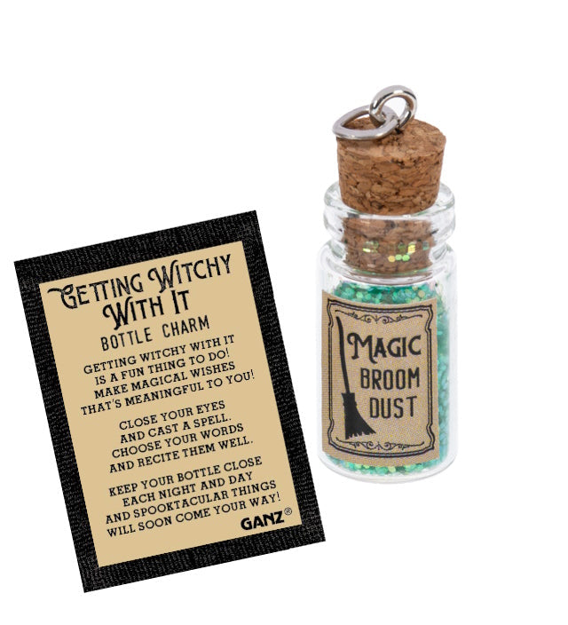 Amuleto de botella "Getting Witchy With It" -
