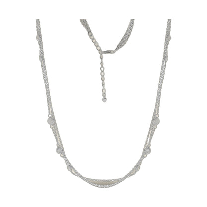 Sterling silver 925 Lga Necklace short layered chain by Lauren G Adams on Tampa Home & Garden Store