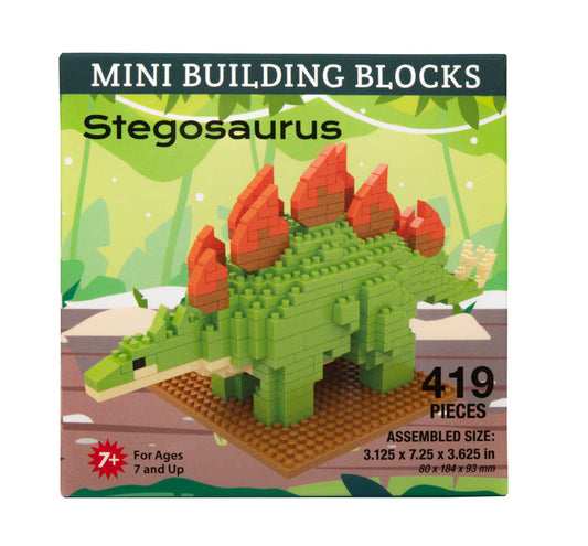 Minibloques de construcción - Estegosaurio