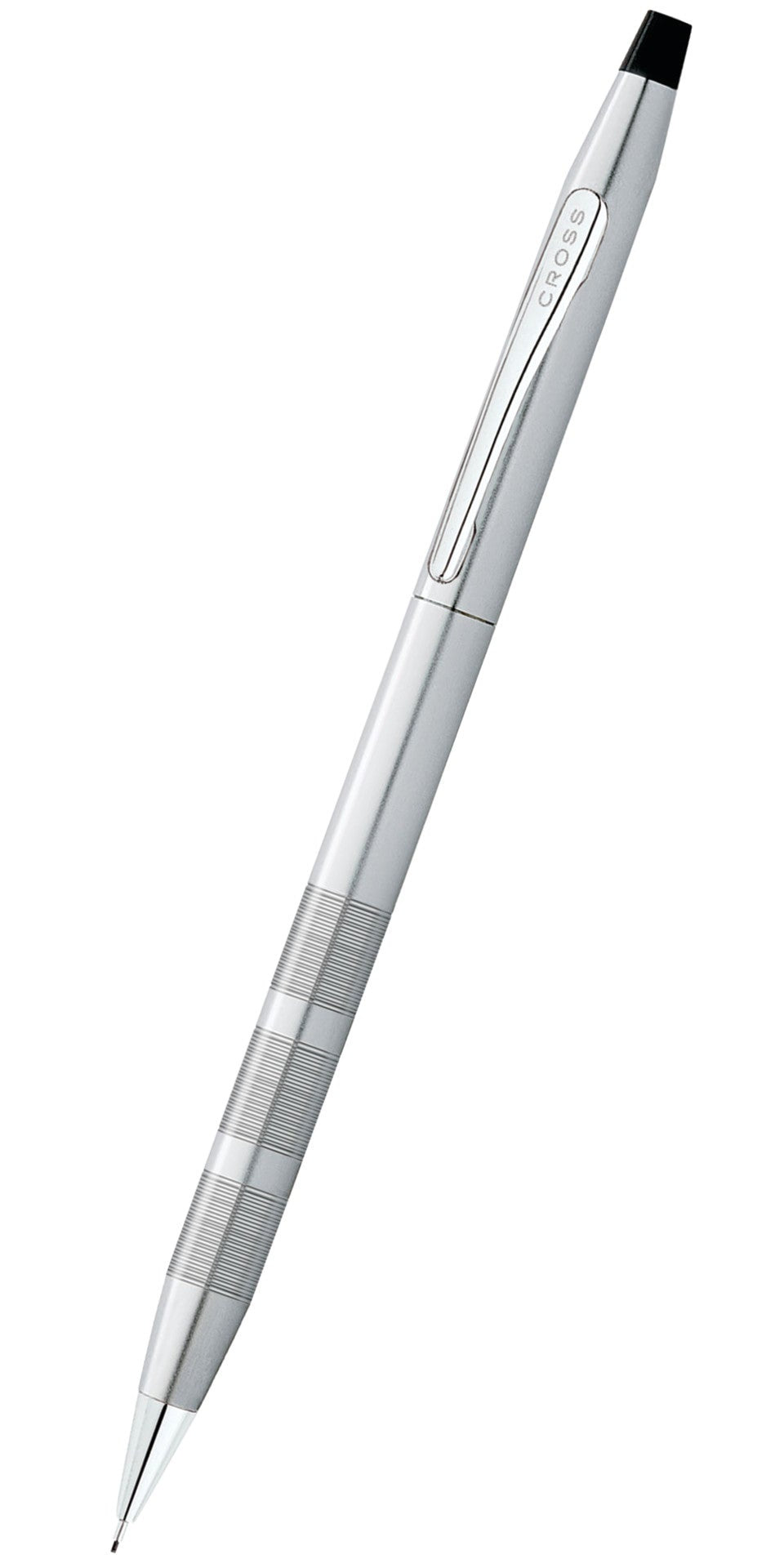 Mechanical pencil A.T. Cross Classic Century Satin Chrome 0.7mm with clip and knurled grip on Tampa Home & Garden Store