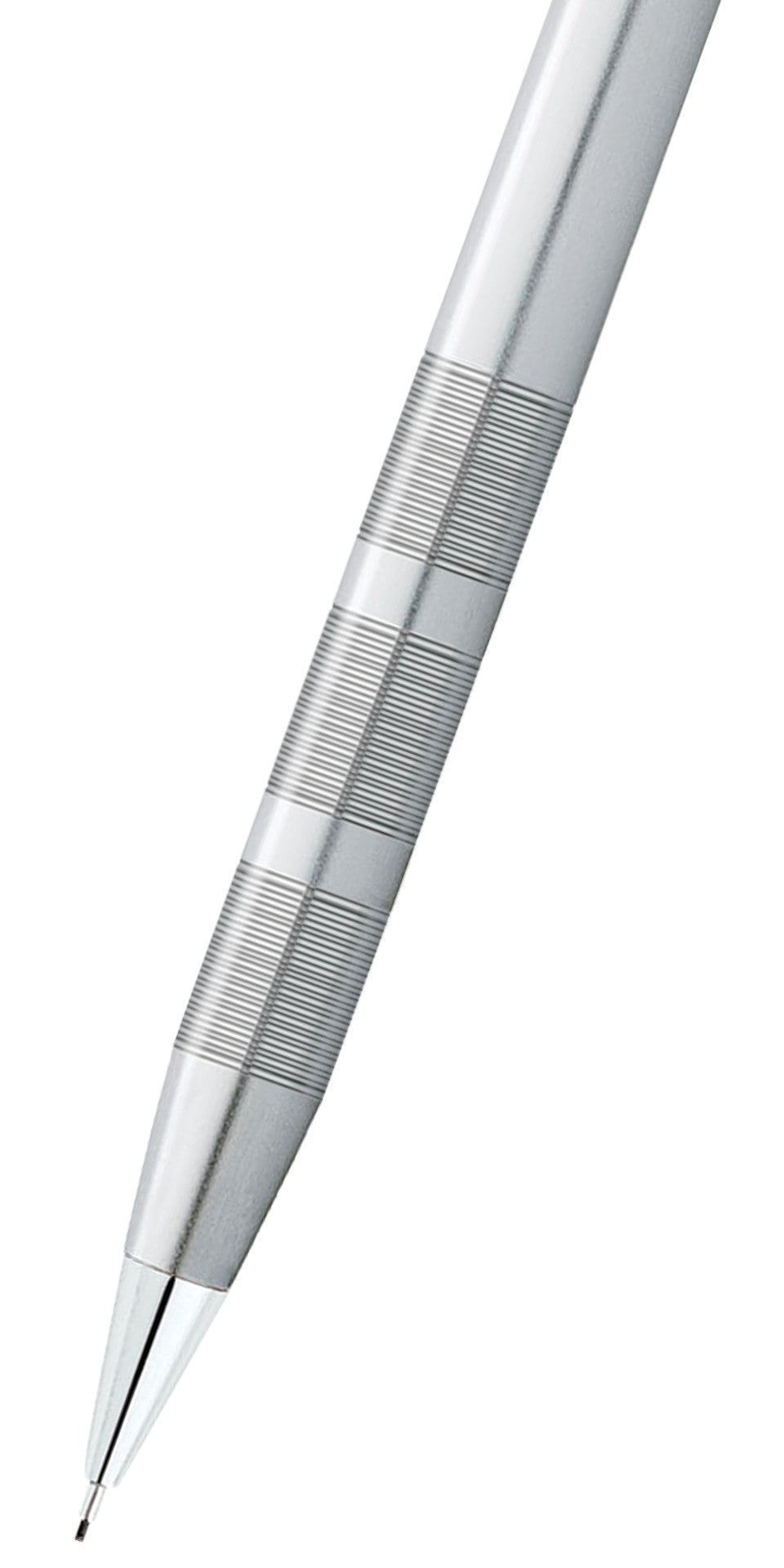 A.T. Cross Classic Century Satin Chrome 0.7mm mechanical pencil with knurled grip on Tampa Home & Garden Store
