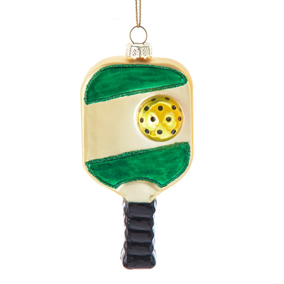 Adorno de Pickleball de cristal -