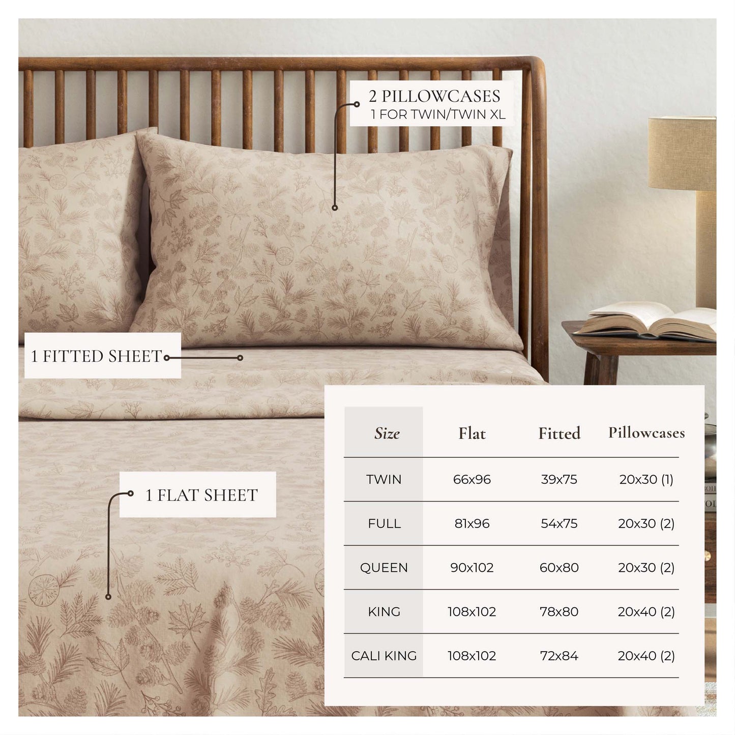 the Elevated Lodge Turkish Cotton Flannel Set
