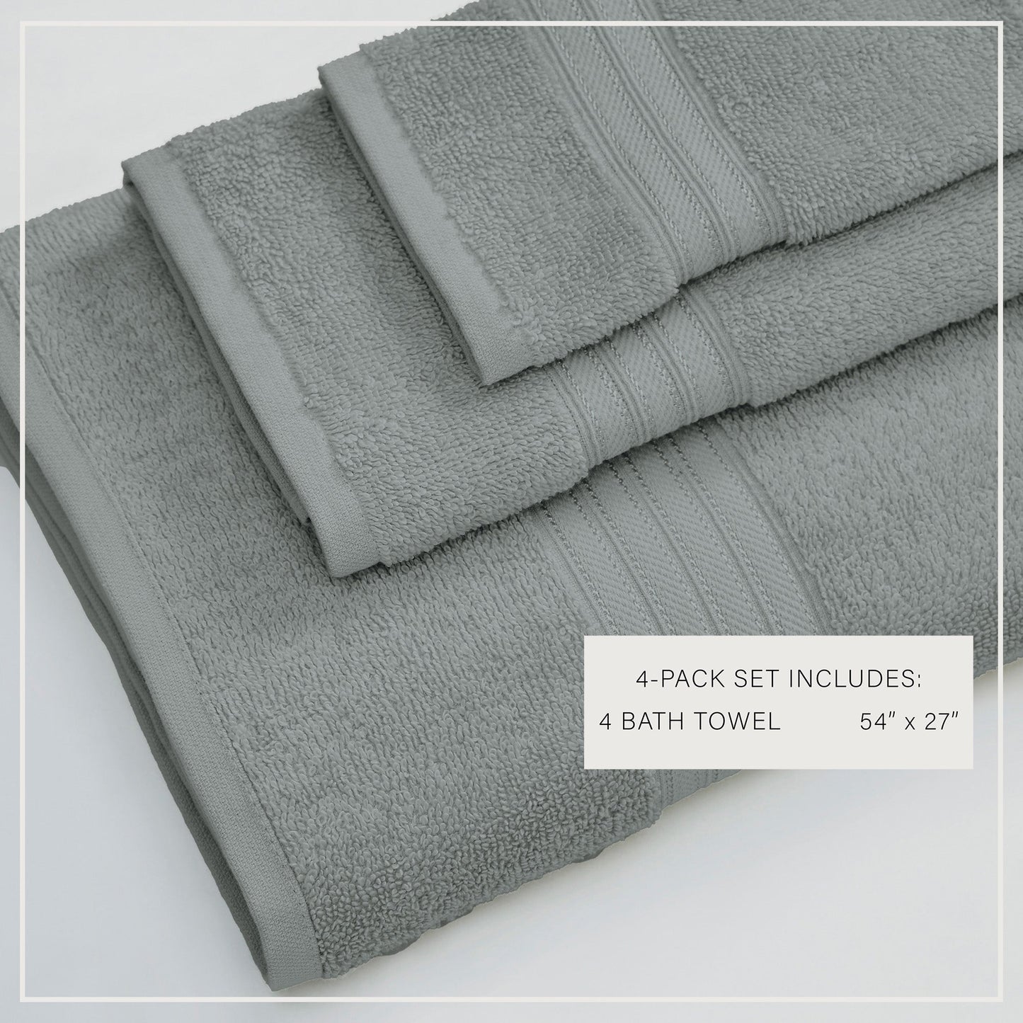 Super Soft and Lightweight Cotton Bath Towels
