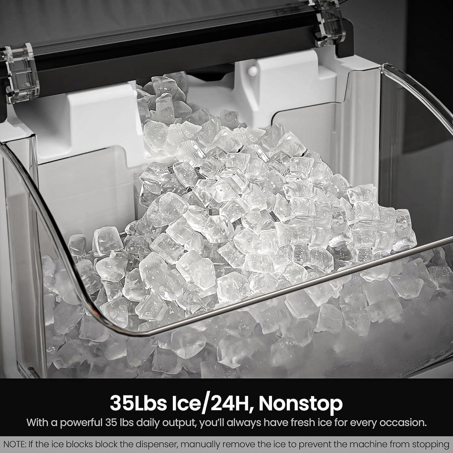 Nugget Sonic Ice Maker Stainless Steel Z5815SNH