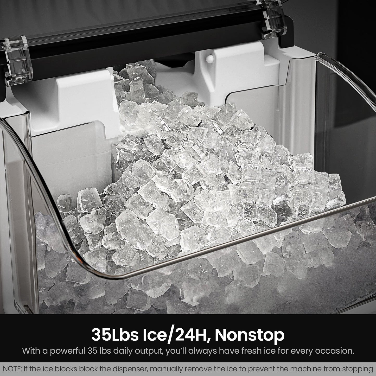 Nugget Sonic Ice Maker Stainless Steel Z5815SNH