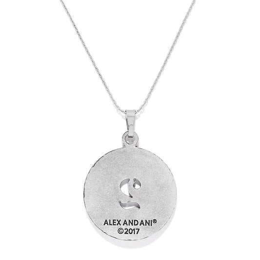 Number 2 Necklace Expandable silver tone pendant with round disc by ALEX AND ANI on Tampa Home & Garden Store