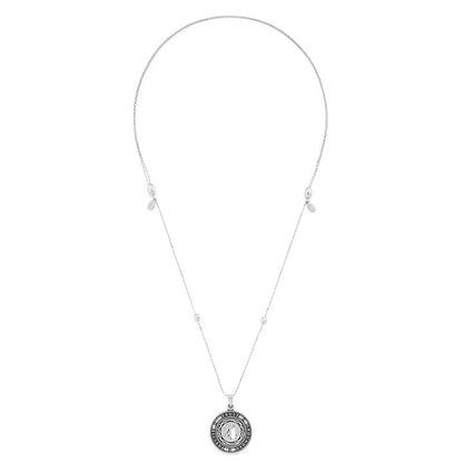Alex and Ani Number 4 Necklace on expandable silver chain with round pendant displaying the 4 on Tampa Home & Garden Store