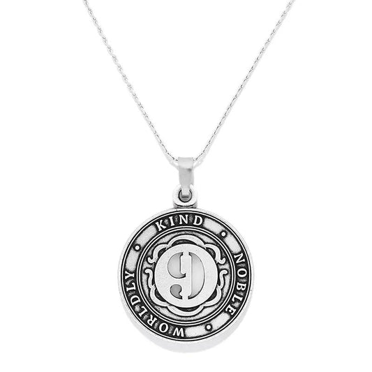 Number 9 Necklace, Expandable silver pendant featuring Worldly Kind Noble by ALEX AND ANI on Tampa Home & Garden Store