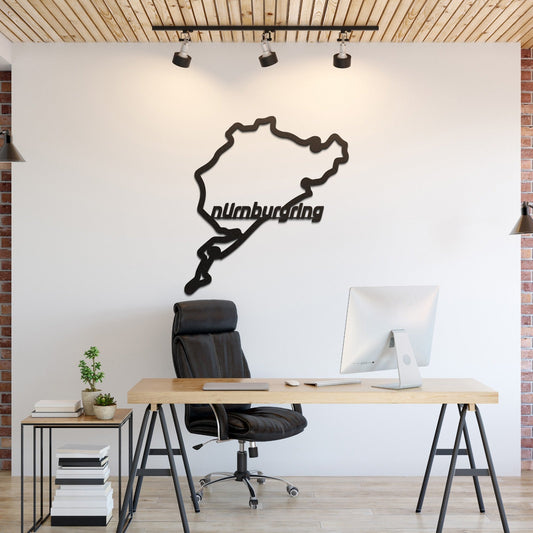 Arte de Pared de Metal Circuito Nurburgring - MT1484