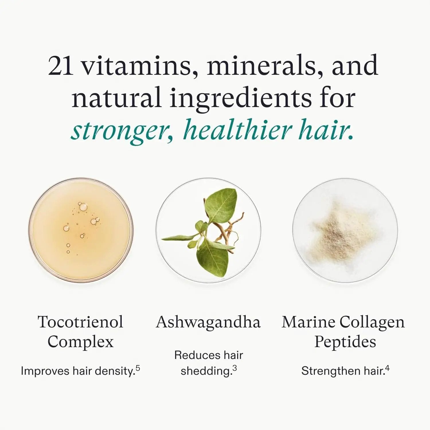 Nutrafol Women’s Hair Growth by Nava Beauty with Tocotrienol Complex, Marine Collagen Peptides on Tampa Home & Garden Store