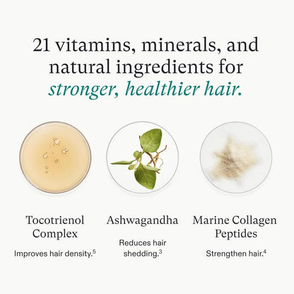 Nutrafol Women’s Hair Growth by Nava Beauty with Tocotrienol Complex, Marine Collagen Peptides on Tampa Home & Garden Store