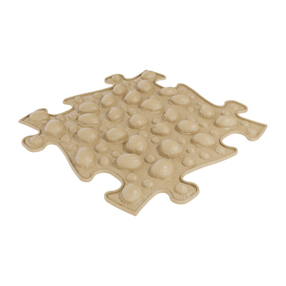 Large Sensory Playmat Set A beige bubble-textured baby play mat by TINNITOTS on Tampa Home & Garden Store
