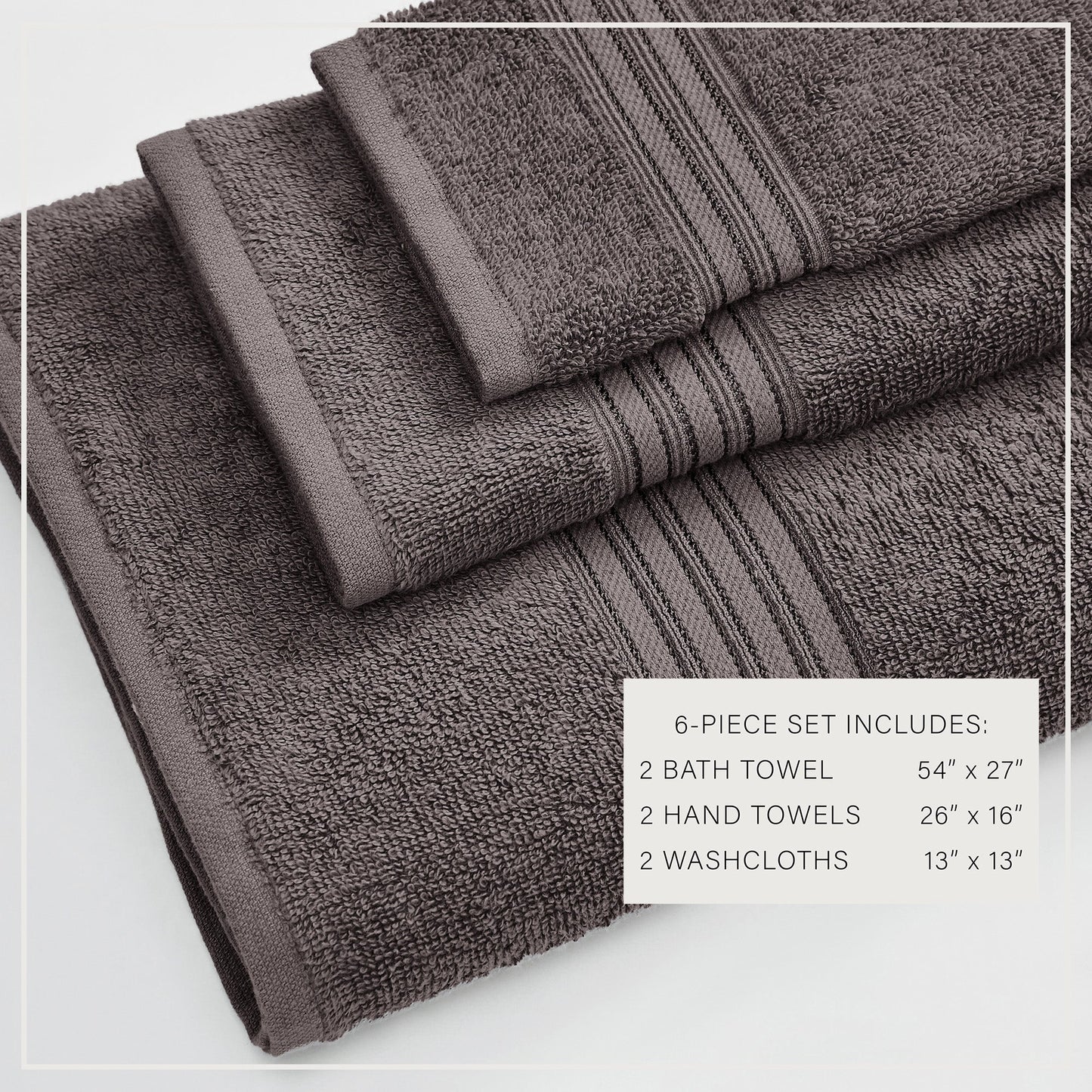 Super Soft and Lightweight Cotton Bath Towels