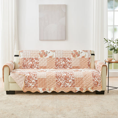 Reversible Floral Patchwork Furniture Cover