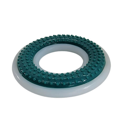 Juguete dental masticable de TPR y nailon para perros - Ideal para masticadores agresivos - (Diámetro de 10 cm)