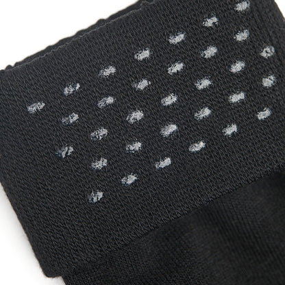 Nyx 6-Pack Black Dress Socks by DeadSoxy with white dotted pattern, boardroom style on Tampa Home & Garden Store