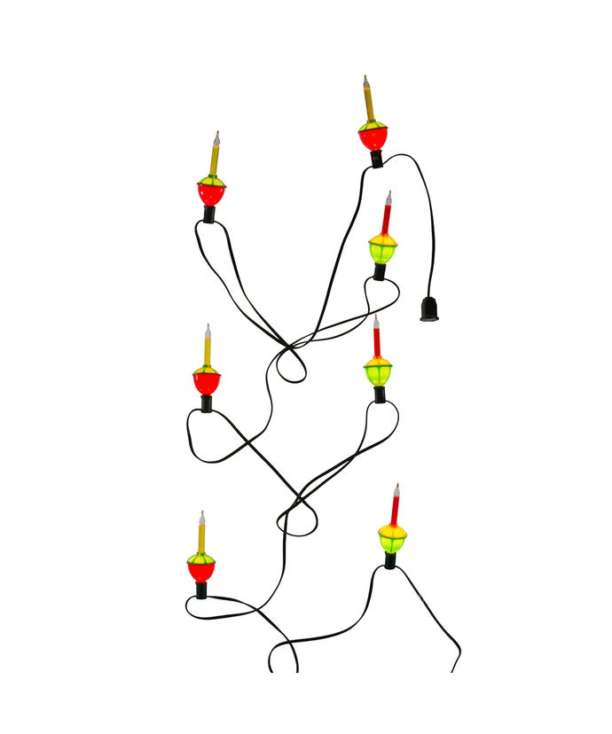 Ensemble de guirlandes lumineuses à bulles classiques - Ensemble de 7 guirlandes