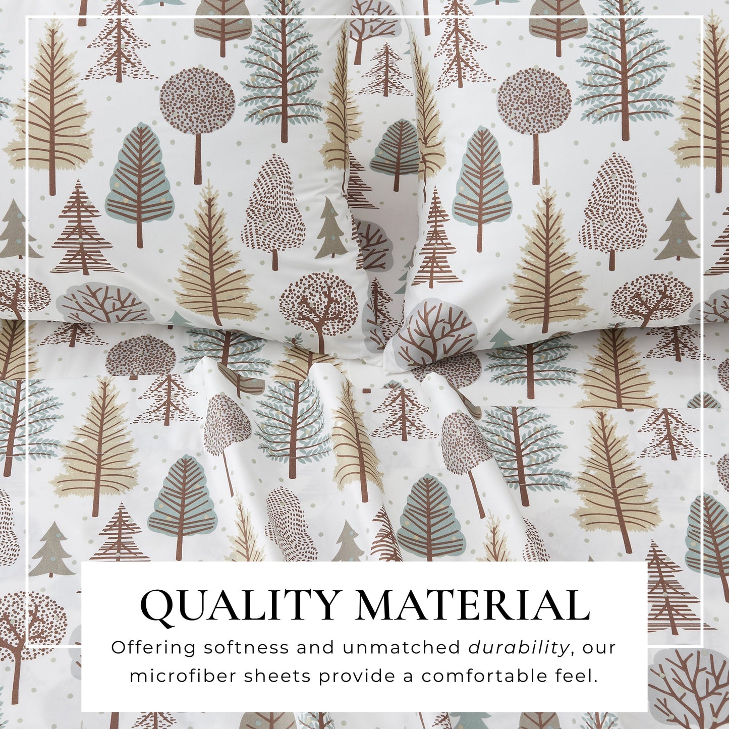 Lodge Printed Sheet Set and the Rustic Print