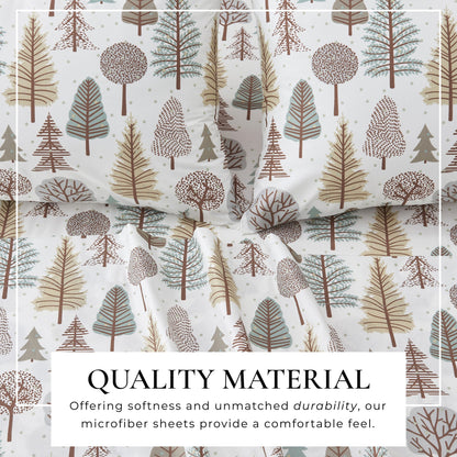 Lodge Printed Sheet Set and the Rustic Print