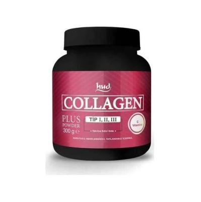 Hud Collagen Plus Powder 300g jar with pink label, collagen supplement with vitamin C on Tampa Home & Garden Store
