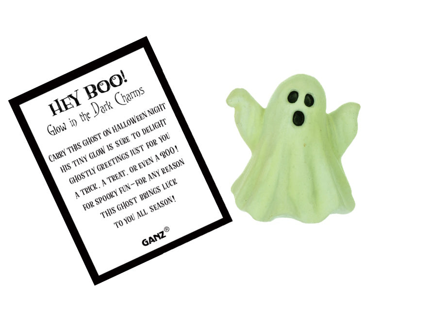 Charm de bolsillo fantasma que brilla en la oscuridad
