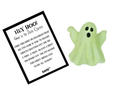 Charm de bolsillo fantasma que brilla en la oscuridad