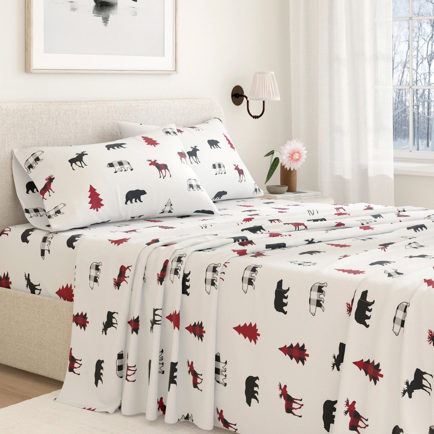 Turkish Cotton Flannel Sheets and the Boulder Set