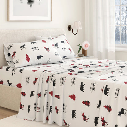 Turkish Cotton Flannel Sheets and the Boulder Set