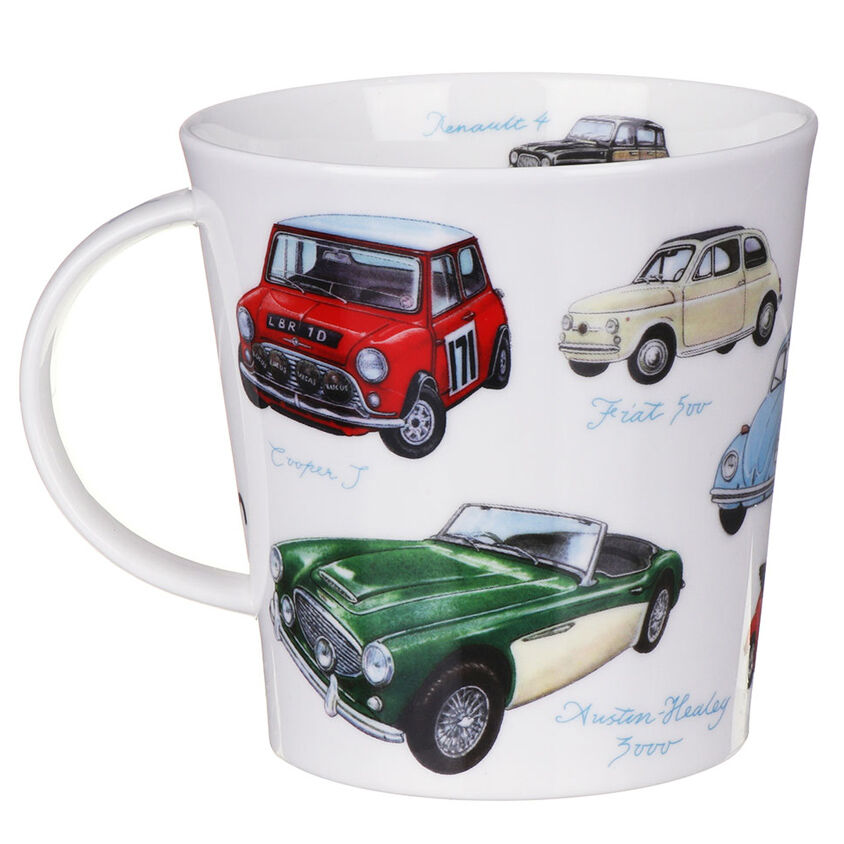 Mug en forme de Cairngorm de la collection Classic Cars de Dunoon